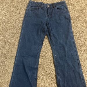 Forever 21 bootcut medium wash denim jeans size 28
